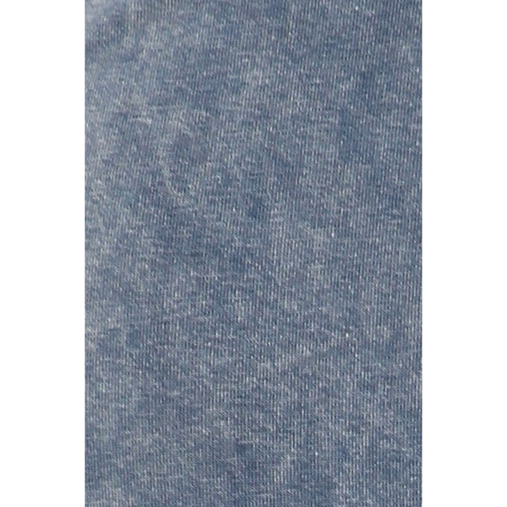 Blue Gray Boho Mineral Wash Flared Stretch Pants - Picture 5 of 6